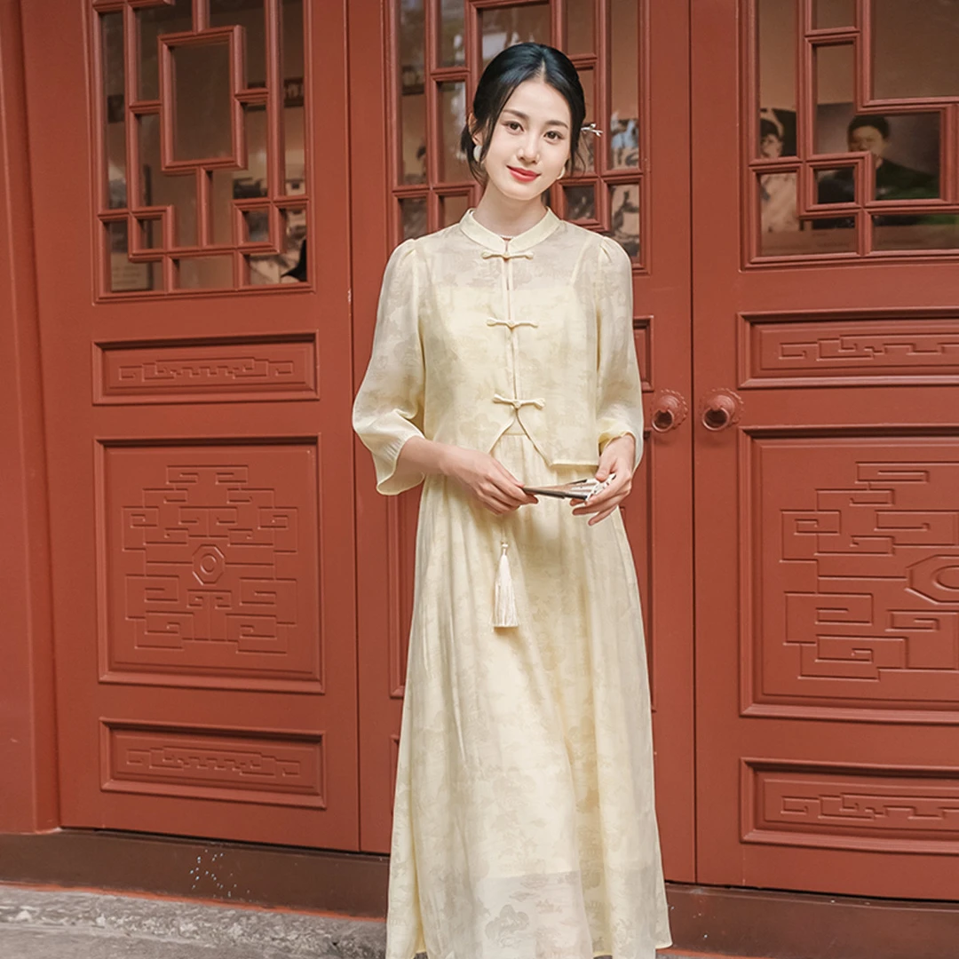 茵曼春秋女时尚套装两件套气质半身裙休闲夏季新款短袖爆款百搭