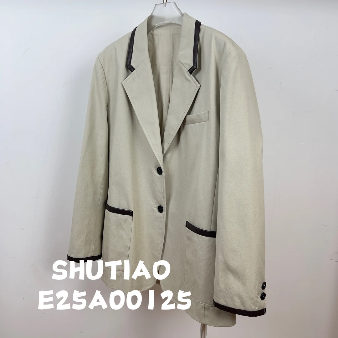 【SHUTIAO】2024秋冬：新款小众设计款外套E25A00125