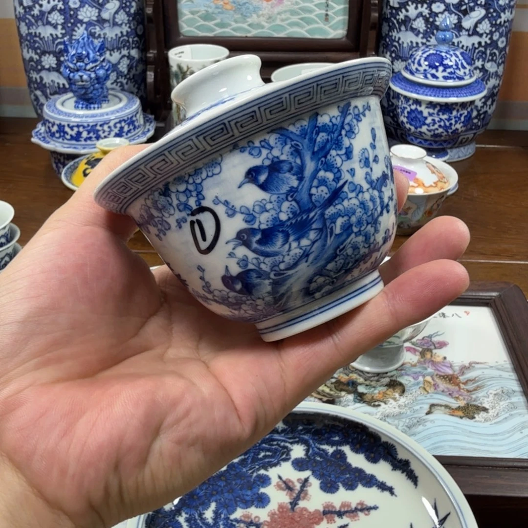 净***全手工全手绘陶瓷