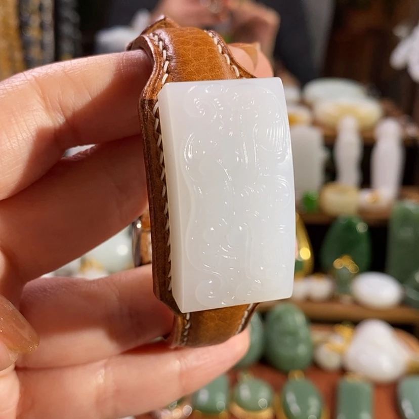 【闪购商品】未镶嵌手串和田玉虞*人