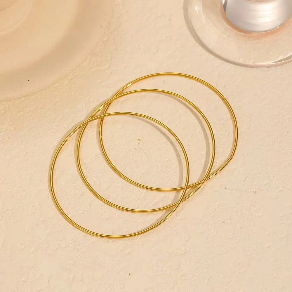 【爱嘉时尚】经典古法细圈手镯（E05）拍一发三