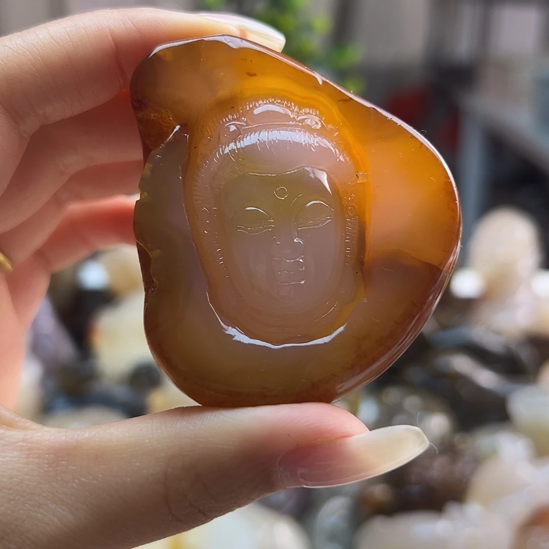 玛瑙/玉髓未镶嵌吊坠(不含链)