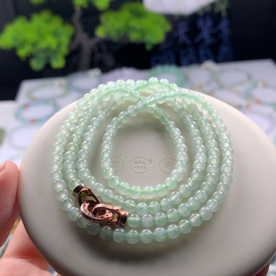 翡翠未镶嵌手链卡4