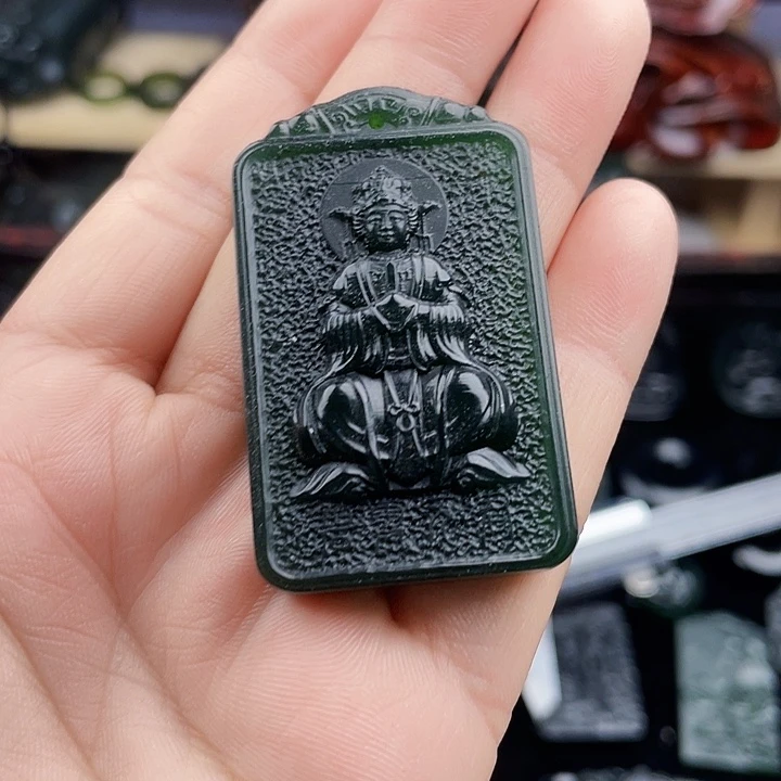 蛇纹石玉未镶嵌手串泰山玉老奶奶