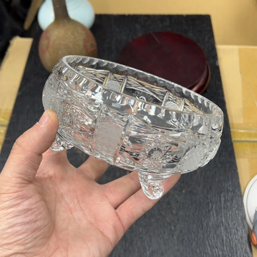 玻璃中古工艺品摆件