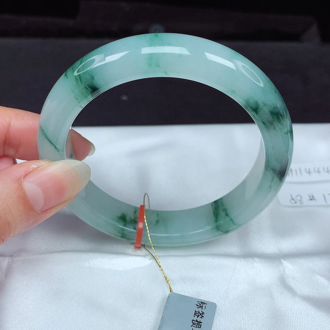 未镶嵌手镯翡翠58圈441