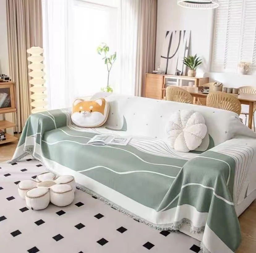 【特价星月】雪尼尔高品质加厚加密时尚轻奢百搭简约沙发巾网红防猫