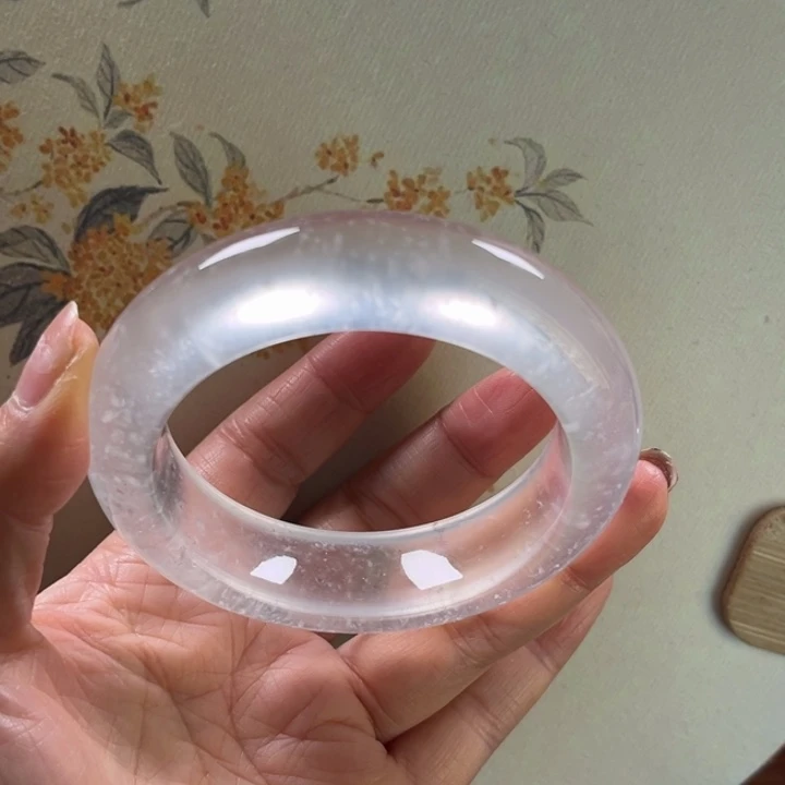 石英质玉未镶嵌手镯55-56