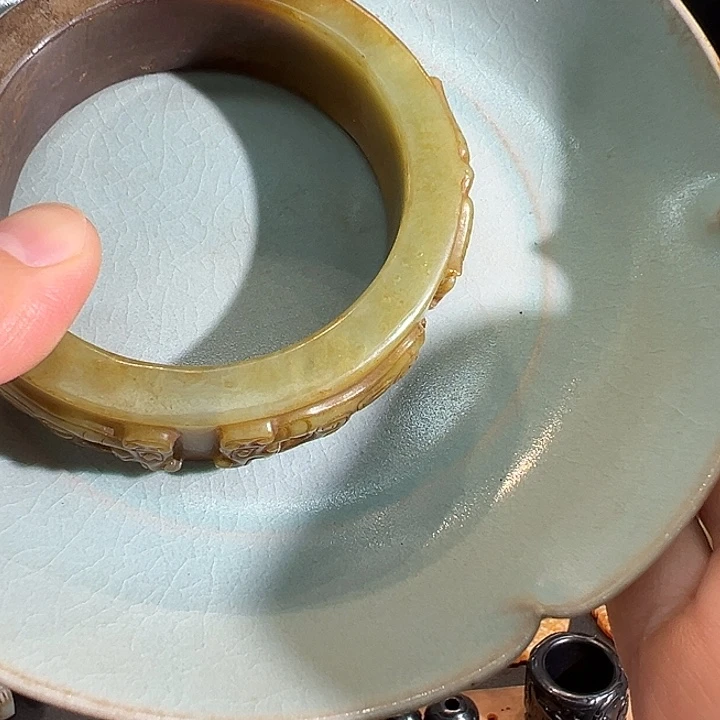 一***获瓷片瓷摆件瓷摆件瓷摆件