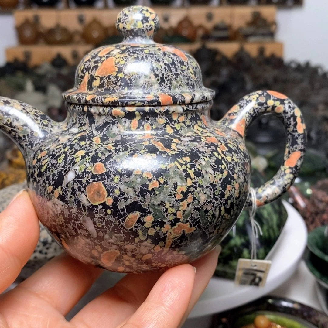 梅花玉高品飘金花掇球壶230cc