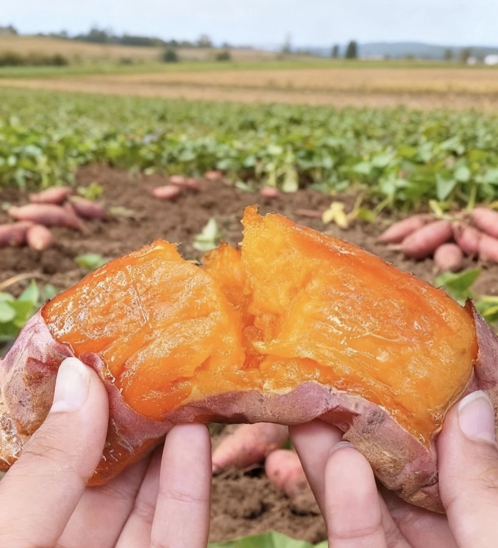已糖化山东烟薯25号烤地瓜
