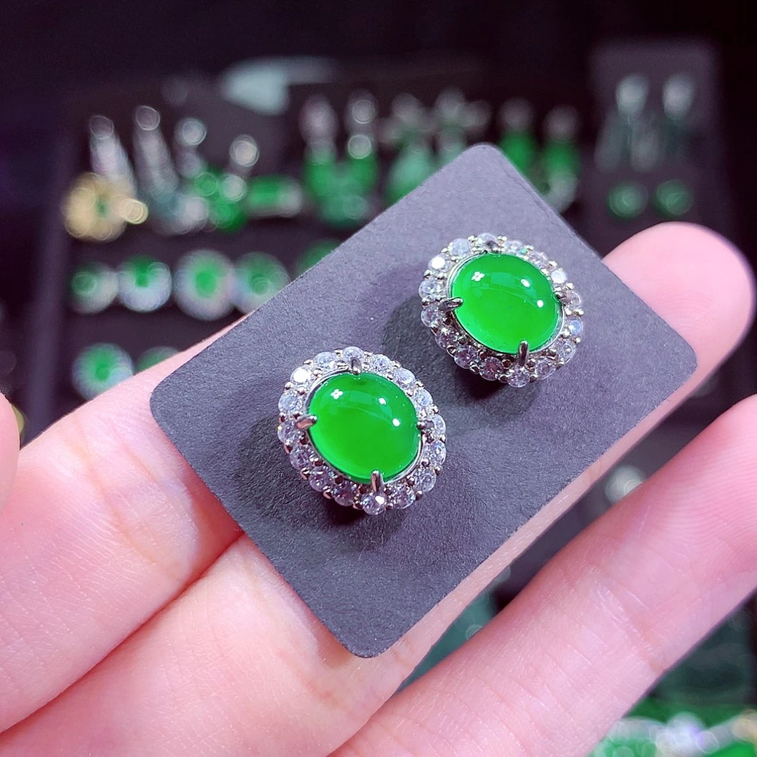 翡翠未镶嵌颈饰天然