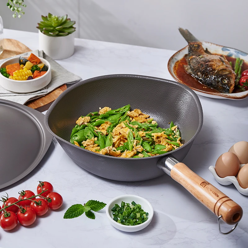 神田（KANDA）臻钛系列0涂层钛合金蝶翼锅pro版26cm