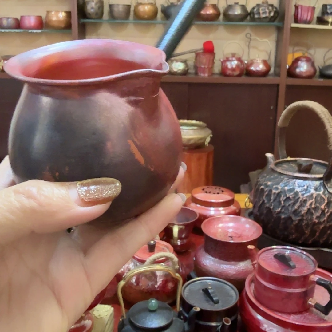 紫铜手工制作摆件
