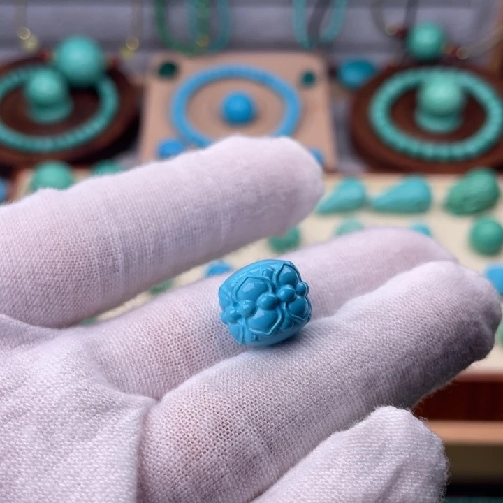 精品并蒂莲卡13.4mm