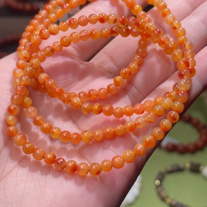 南红玛瑙手串 未镶嵌