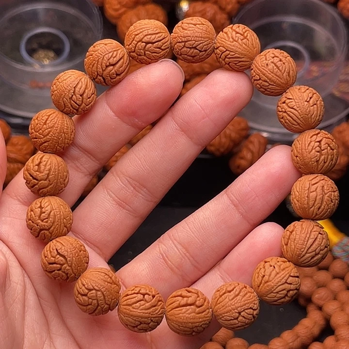 手串桃核绣球手串1.3