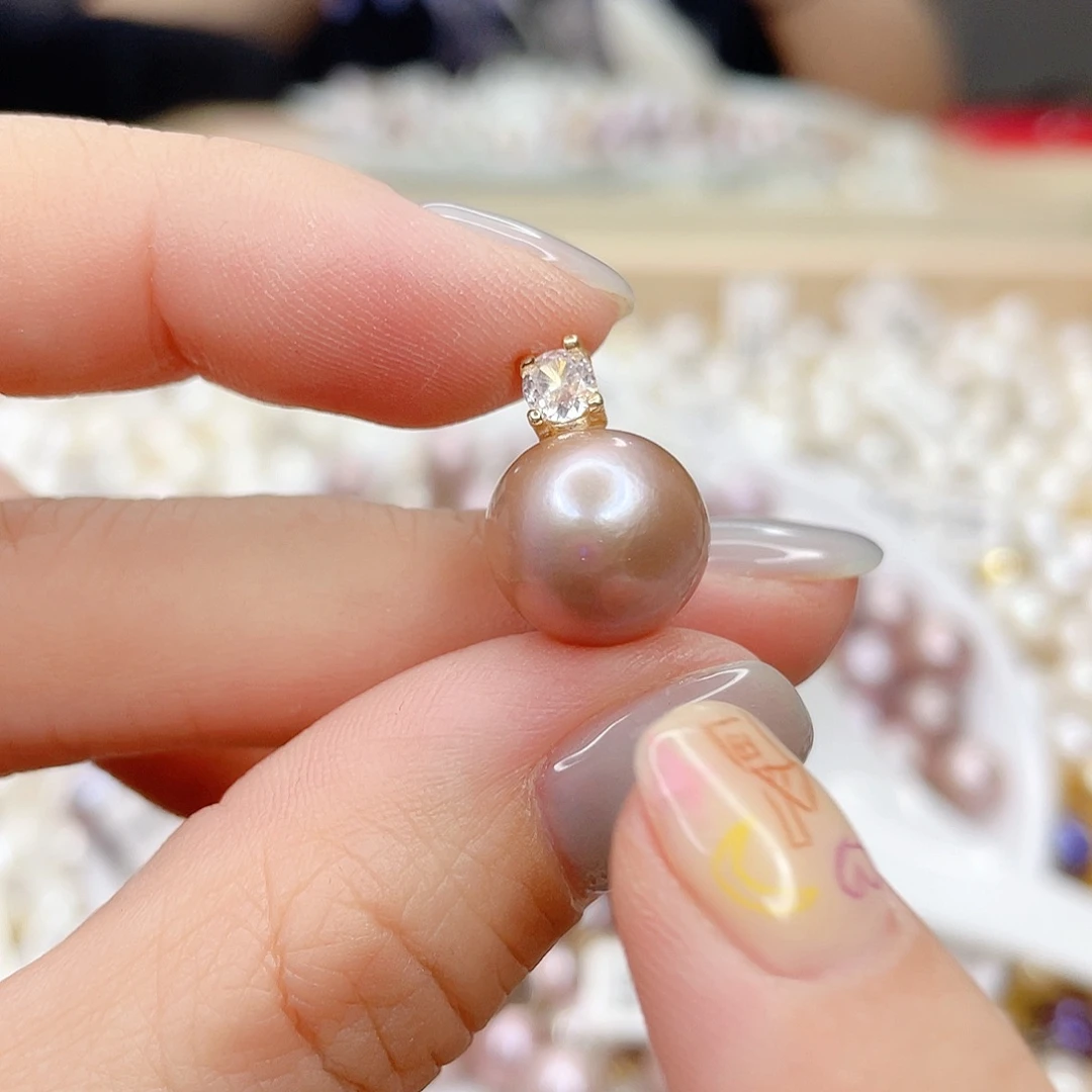 淡水珍珠合金吊坠(赠链)