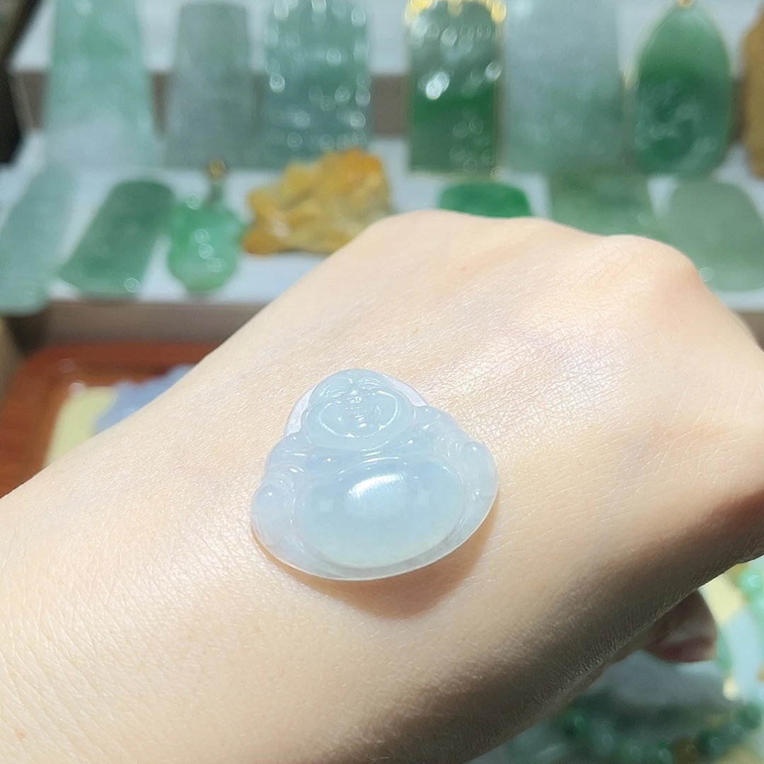 翡翠未镶嵌颈饰天然翡翠