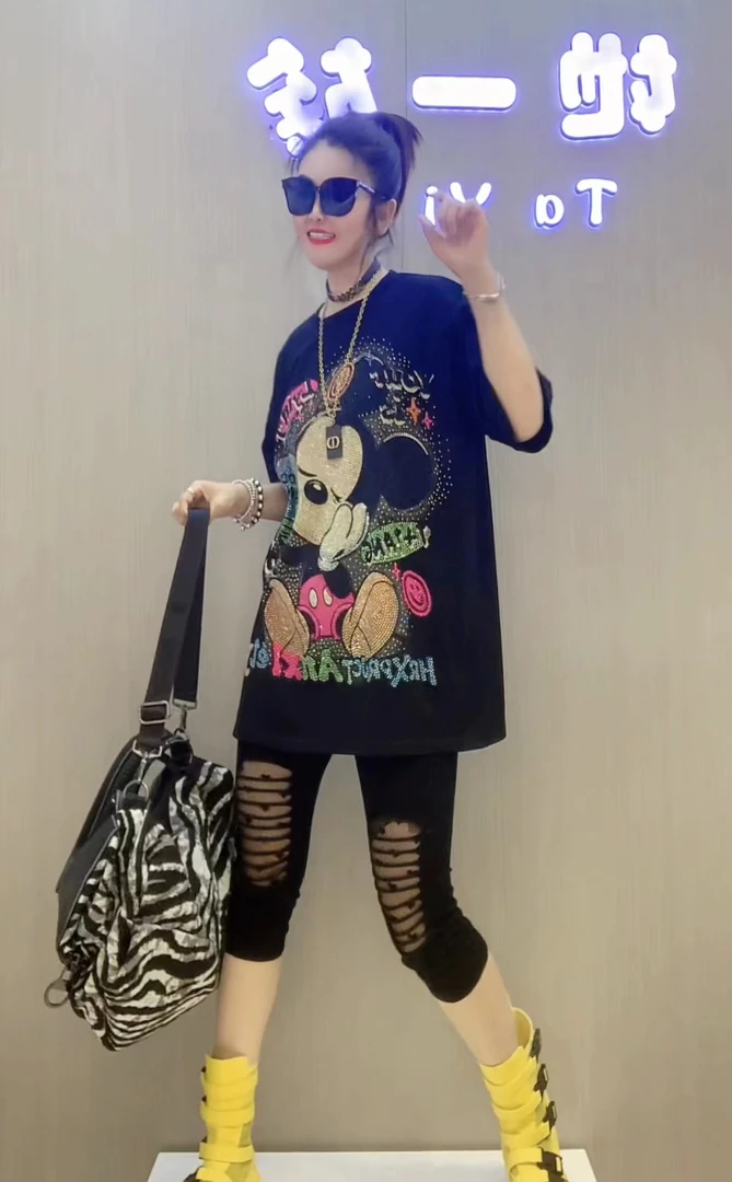 时尚潮牌休闲T恤Q033