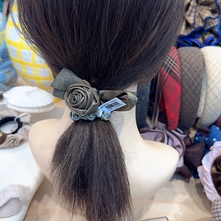 墨绿色玫瑰花面膜圈