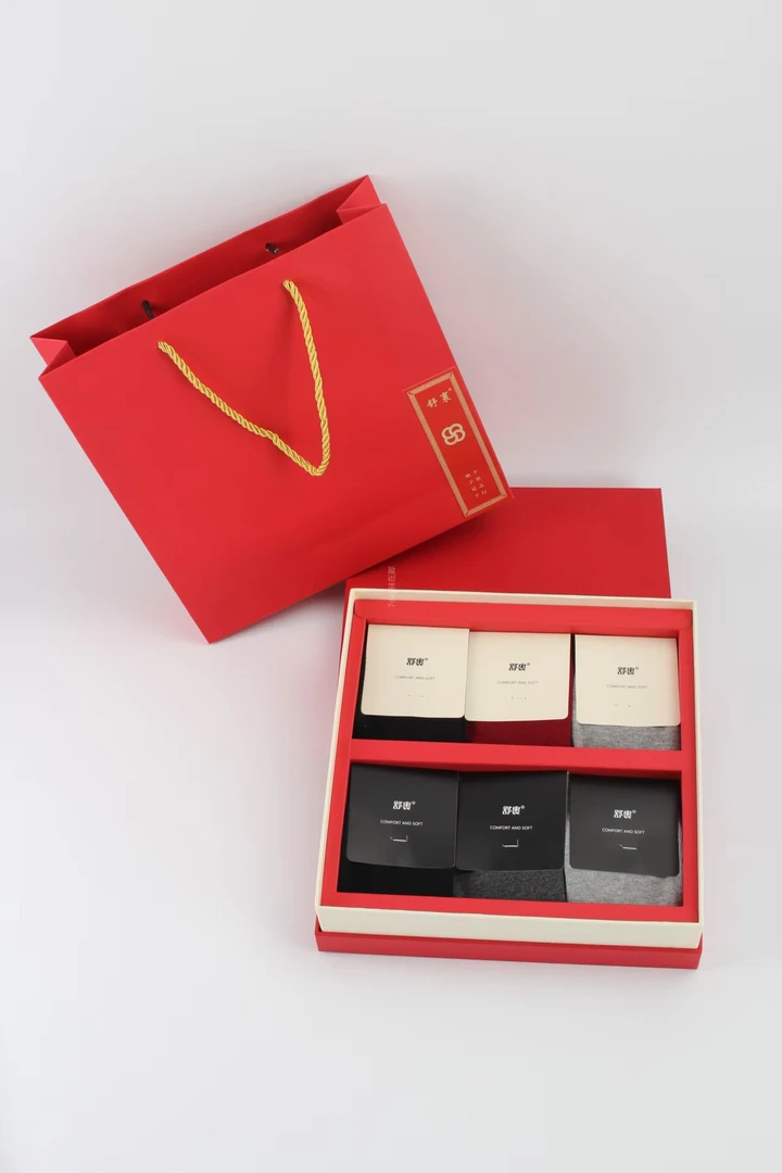 【礼盒】节日送礼长辈朋友长绒棉高棉舒适中筒保暖十双装