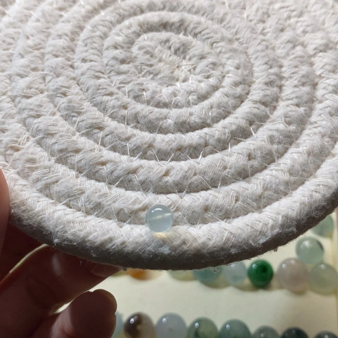 散珠翡翠5.5天然翡翠A货散珠