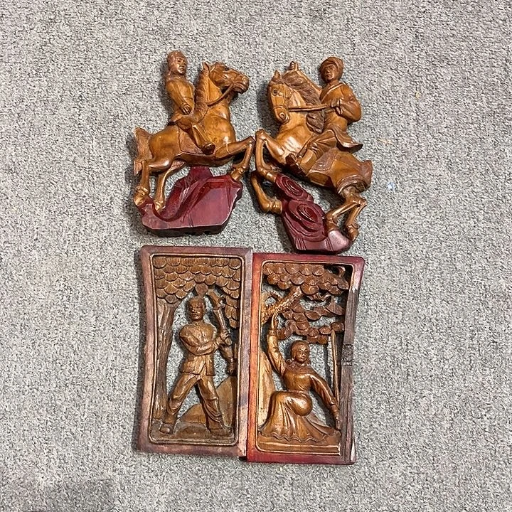 风***物陶瓷古色古香精品木雕