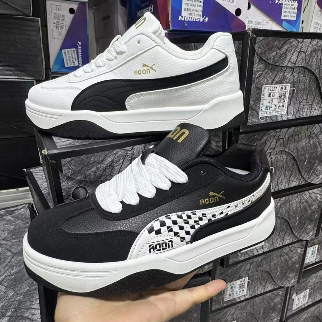 耐磨低帮休闲鞋黑白低帮休闲板鞋韩版运动鞋秋季夏季