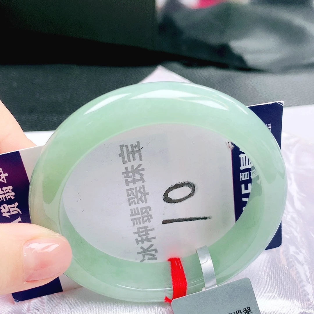 翡翠未镶嵌手镯缅甸天然a货翡翠