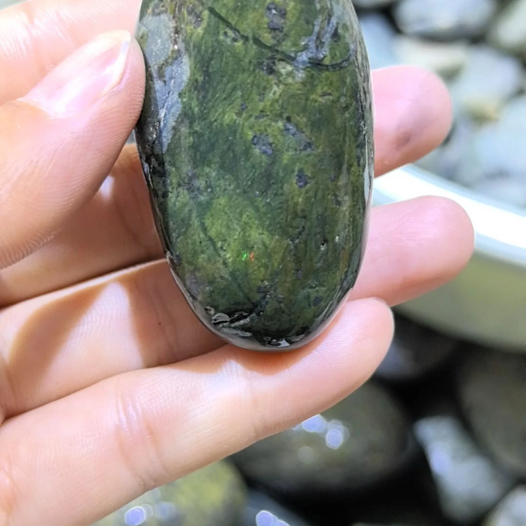 彩***桥木藏玉药王石原石一个