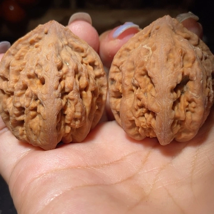 把件文玩核桃东北楸子小雪6