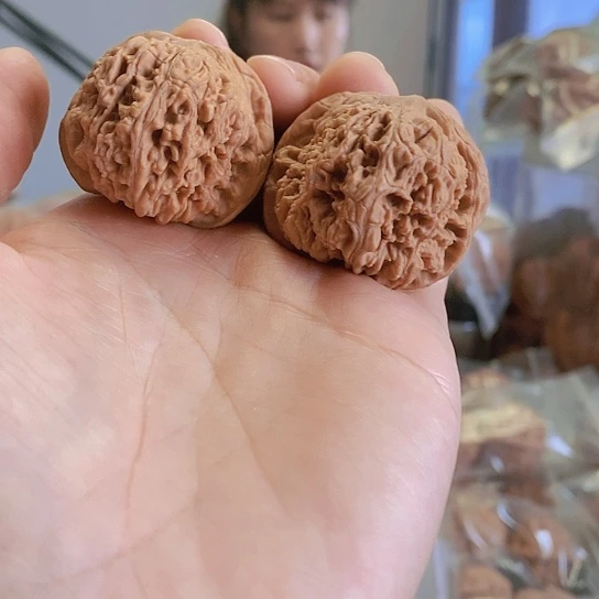 【闪购商品】把件文玩核桃37龙洞峪油小众