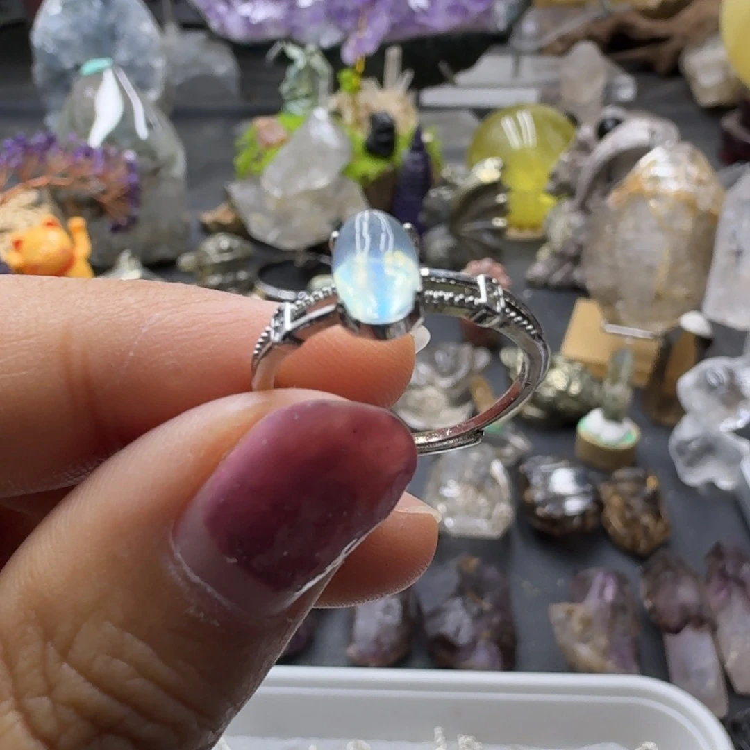 海兰包戒指阔口可调节