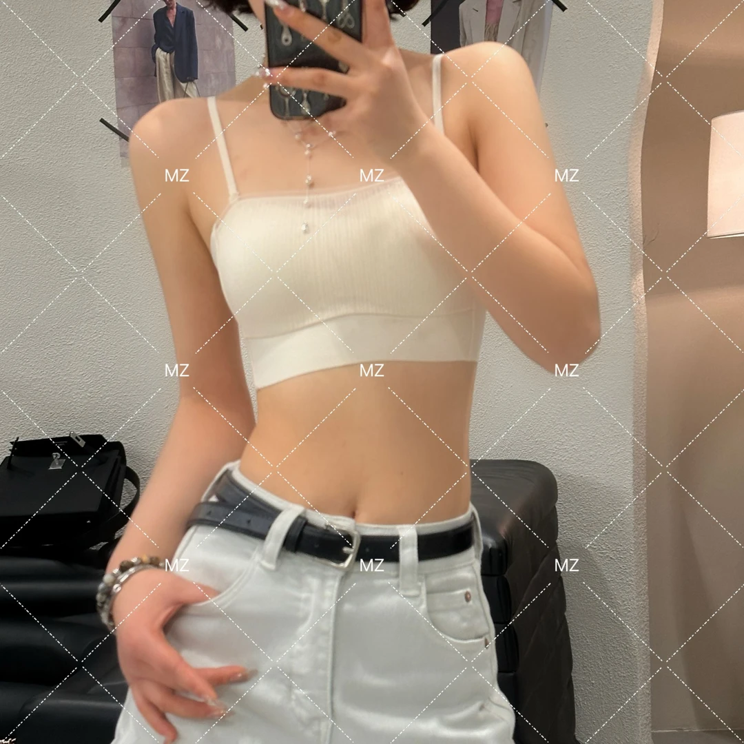 2025新款少女心美背无钢圈防走光内衣带裹胸A765女装