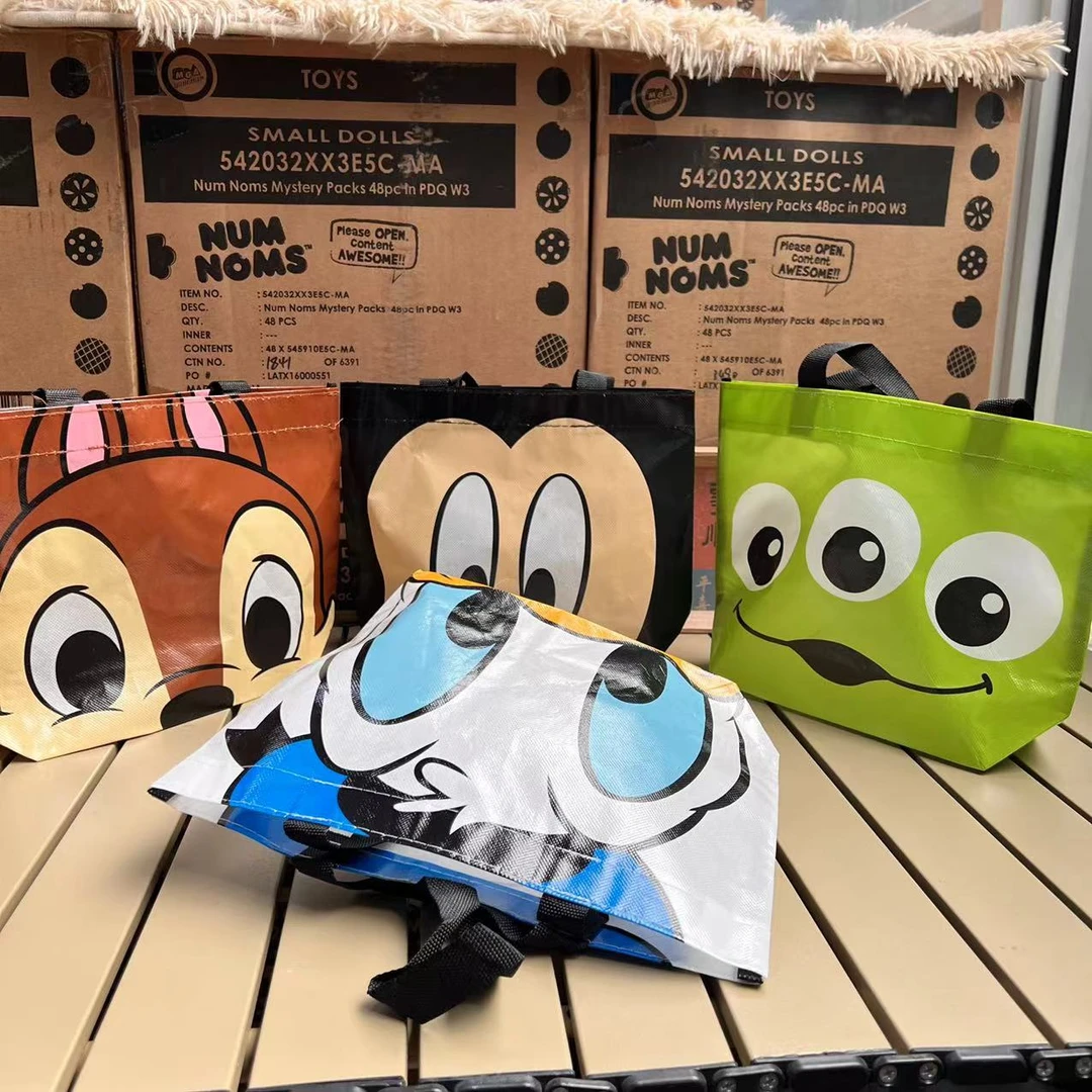 （28*22*9）夏日清凉系列 防水薄款无纺布卡通环保手提袋 购物袋