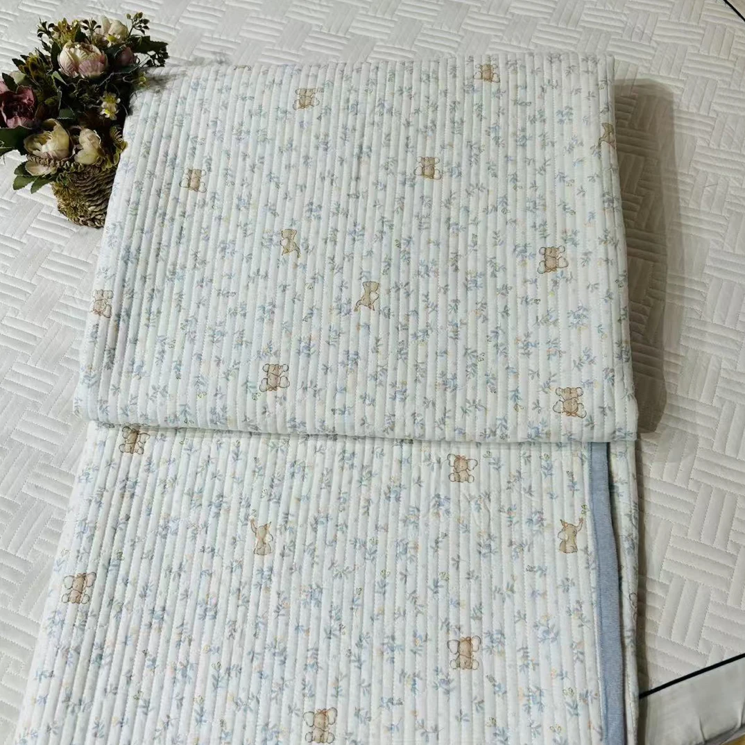 四季可用床盖纯棉+宝宝绒200×220微瑕～G782