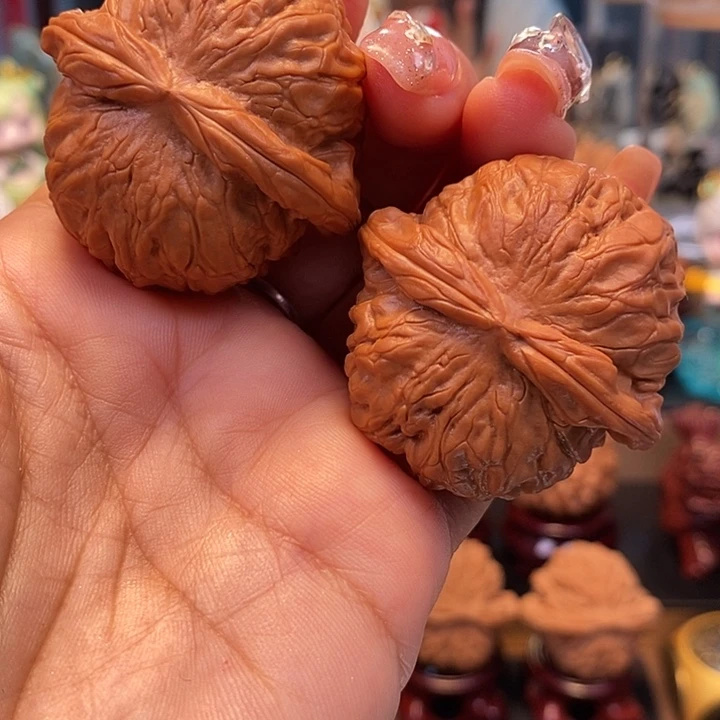 吊坠文玩核桃43全频石门元宝