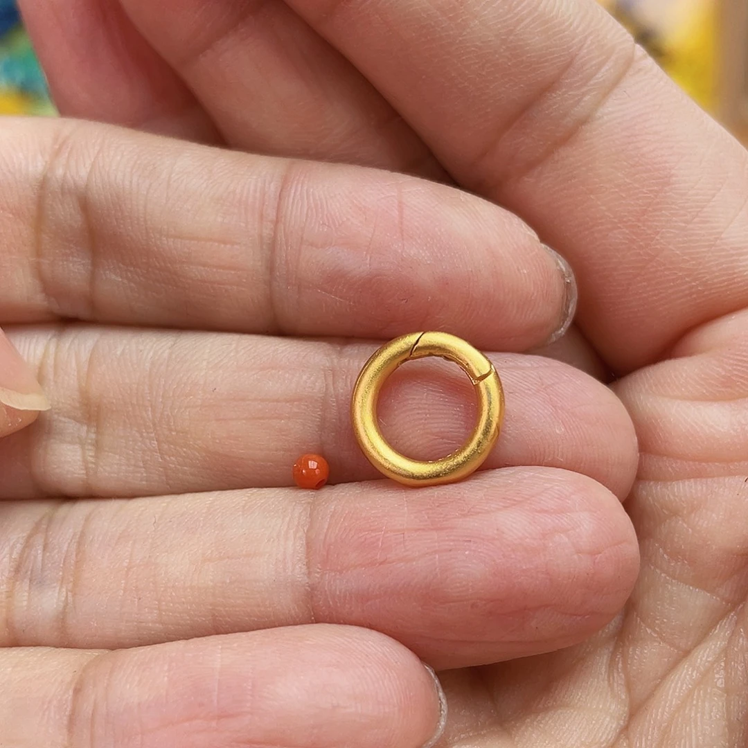 南红玛瑙未镶嵌颈饰