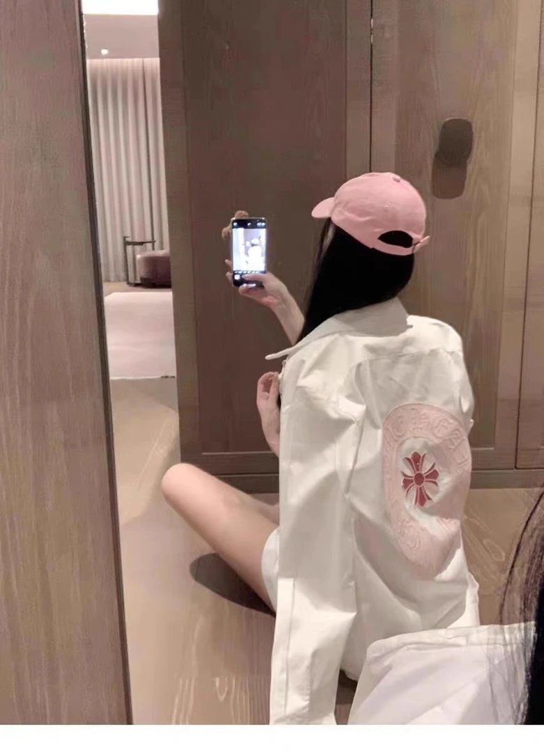 FULLOCEAN珠片款衬衫外套防晒衬衫宽松大码女装T宽松2885SS