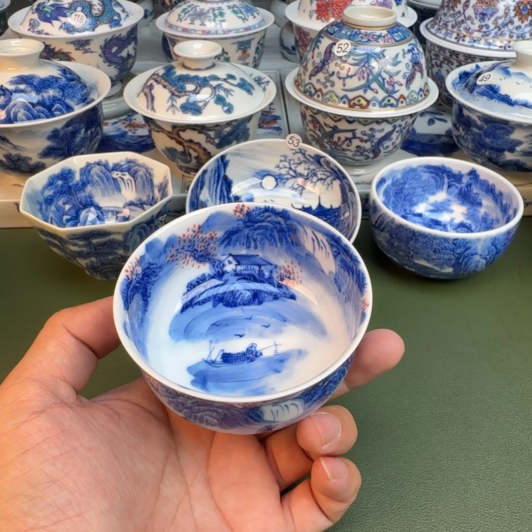 纯手工纯手绘茶具57