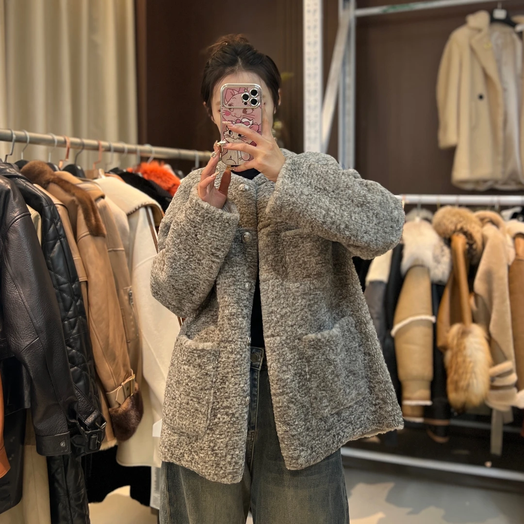 【清货大促】皮毛一体外套Kye-101