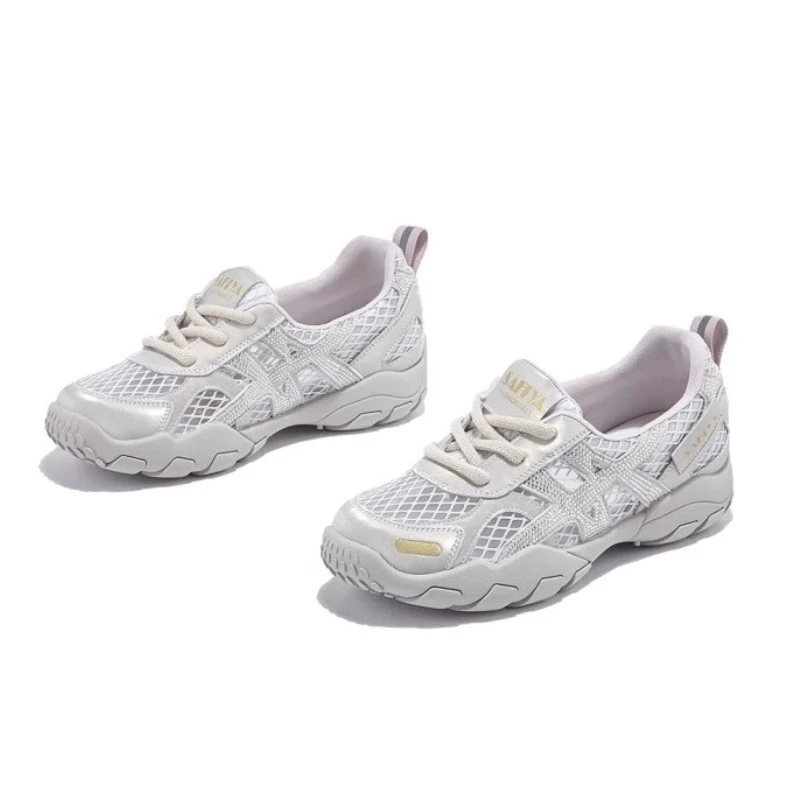 索菲娅Safiya同款2025夏季新款舒适透气时尚百搭休闲女鞋轻奢鞋子