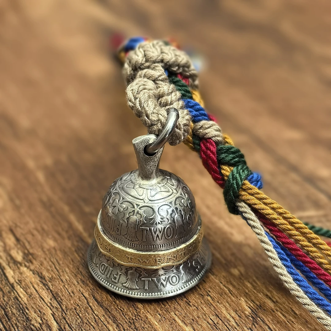 币风堂英国两先令女王硬币铃铛