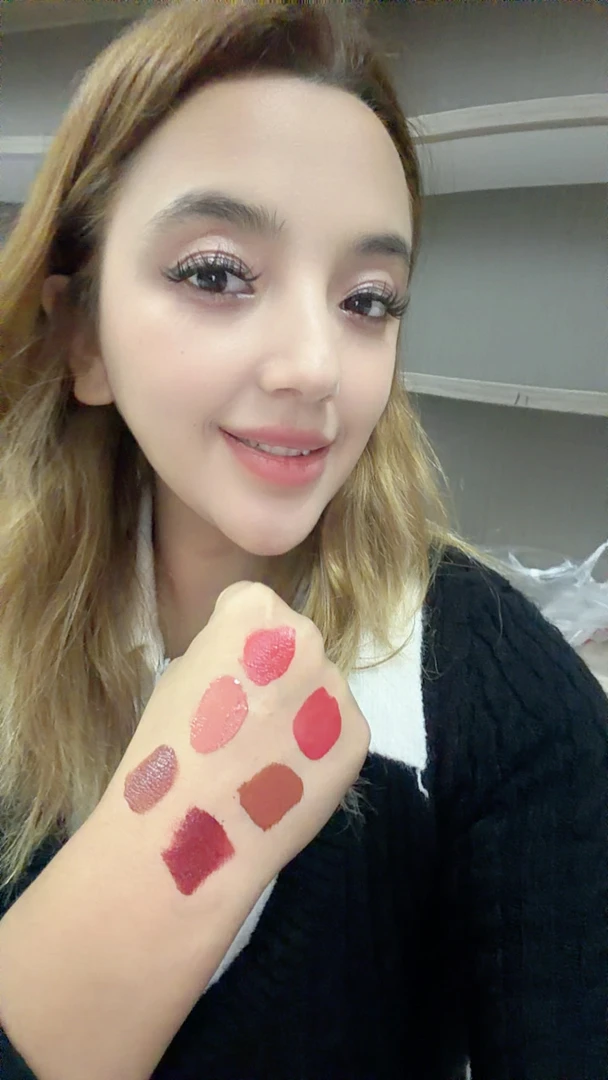 戴欧染最新款6种颜色口红