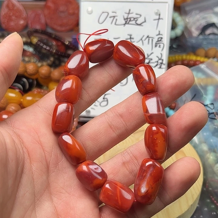 鸿***未镶嵌手链玛瑙/玉髓50671