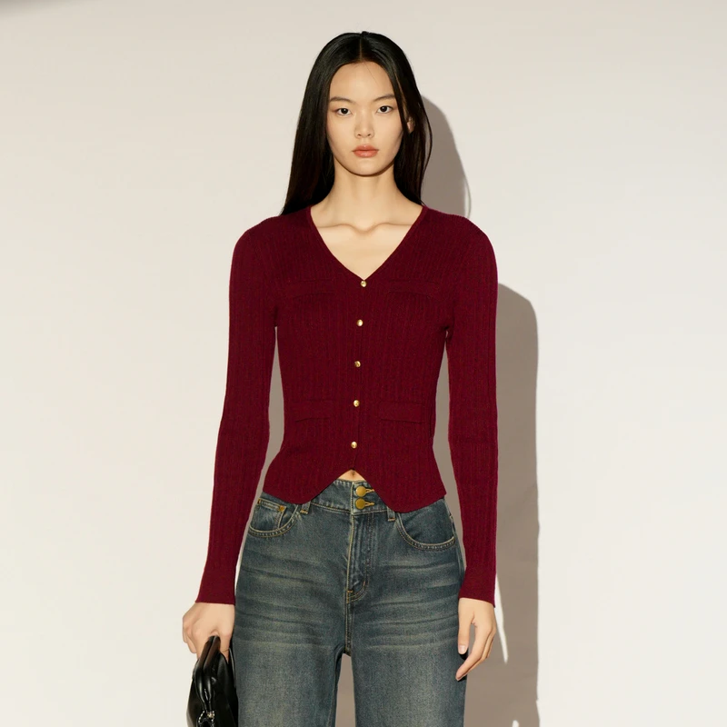 毛针织衫XK411002A415