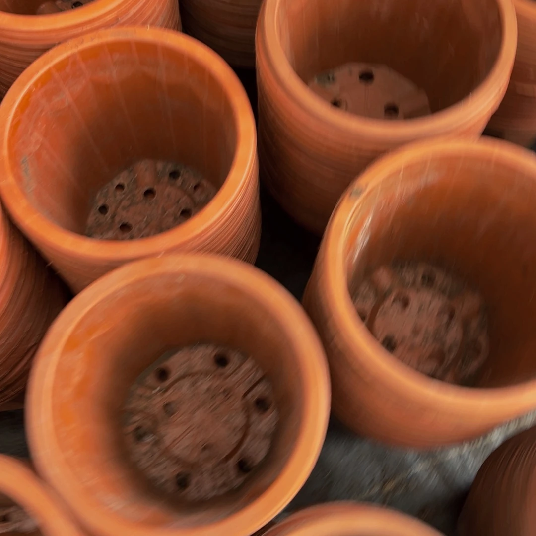 旧口径20高18红砖盆18个