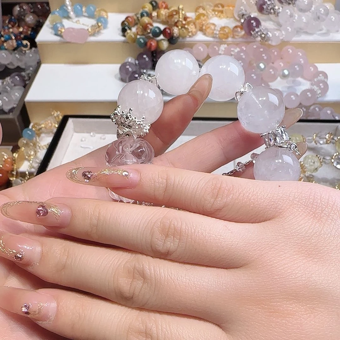 水晶手链未镶嵌把