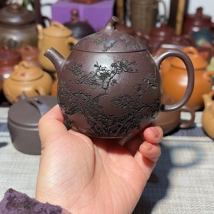 紫砂茶壶原矿宜兴紫砂
